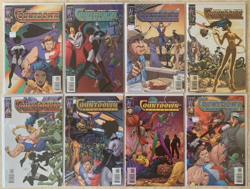 WILDSTORM LOT OF 36: THE PATRIOT 1-10, COUNTDOWN 1-8, CYBERNARY 2.0 1-6, MORE!