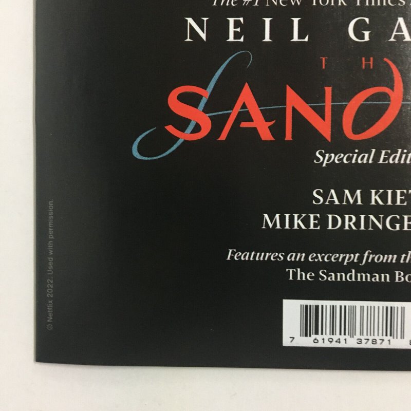 Neil Gaiman The Sandman Special Edition #1  DC Black Label Netflix 2022 Horror