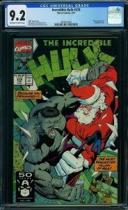 Incredible Hulk #378 (1991) CGC 9.2 NM-