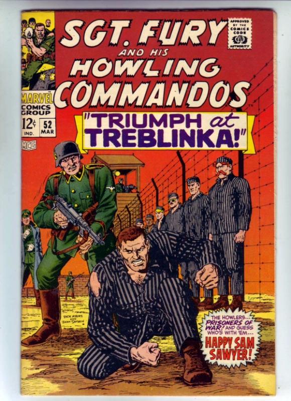 Sgt. Fury and His Howling Commandos #52 (Mar-68) NM- Mid-High-Grade Sgt. Fury...