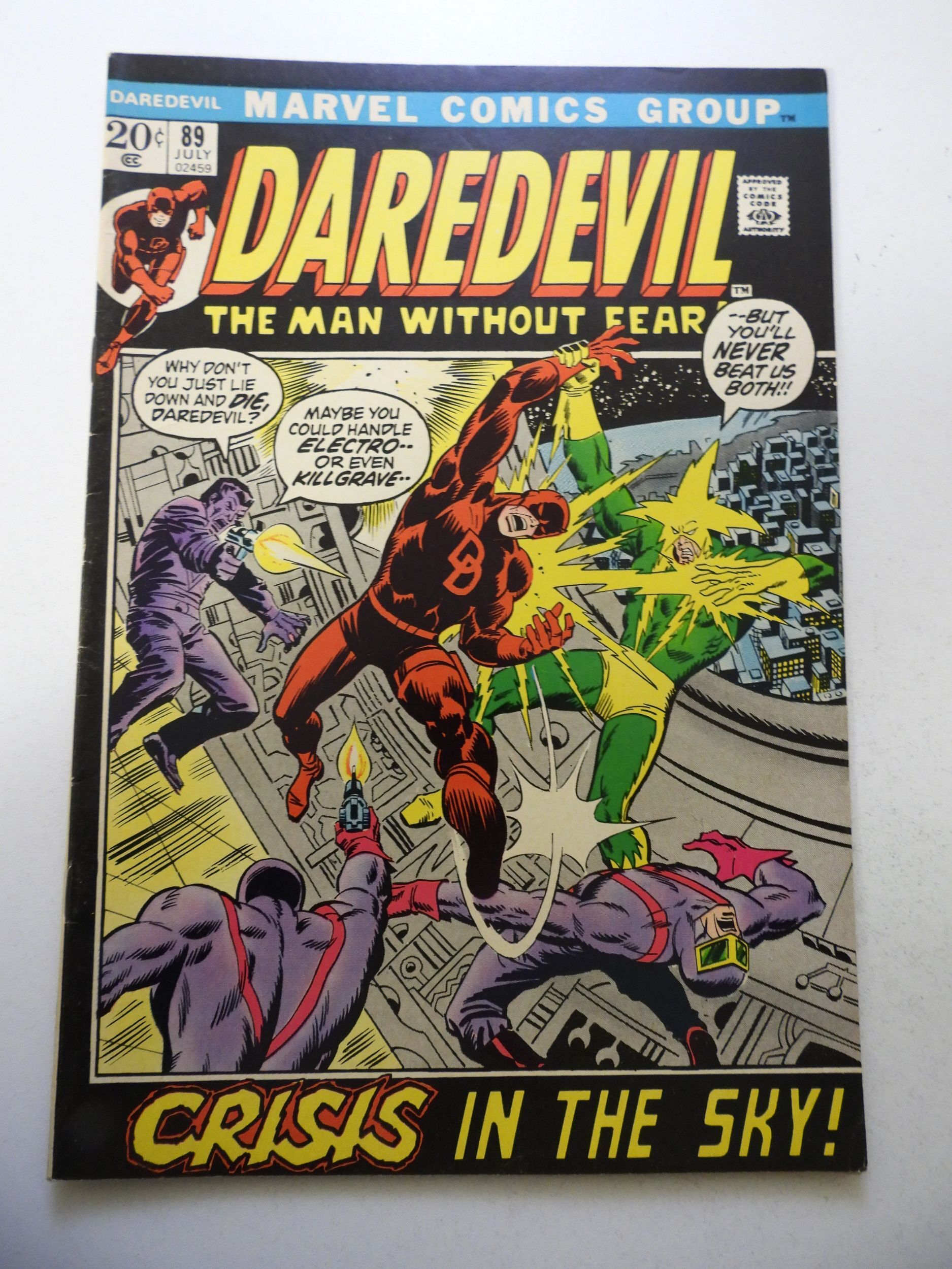 Daredevil #89 (1972) FN+ Condition | Comic Books - Bronze Age, Marvel ...