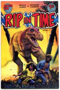 RIP IN TIME #3, FN/VF, Richard Corben, Fantagor, Dinosaurs,1986 1987