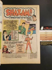 Shazam #3 (1973) F- (5.5) Ms. Marvel Capt. Marvel Jr. Cover C.C. Beck art|