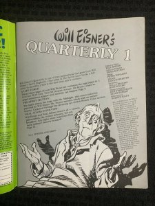 1983 WILL EISNER'S QUARTERLY Magazine #1 Neal Adams / Kitchen Sink