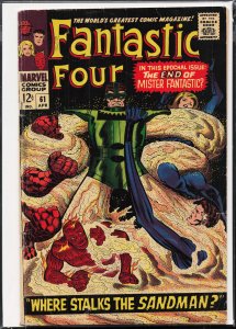 Fantastic Four #61 British Variant (1967) Fantastic Four