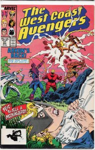 West Coast Avengers #31 (1988) West Coast Avengers / Avengers West Coast