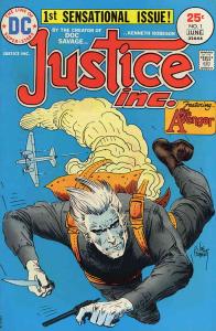 Justice, Inc. #1 FN ; DC | June 1975 the Avenger - Joe Kubert