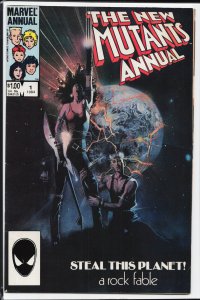 The New Mutants Annual #1 (1984) New Mutants [Key Issue]