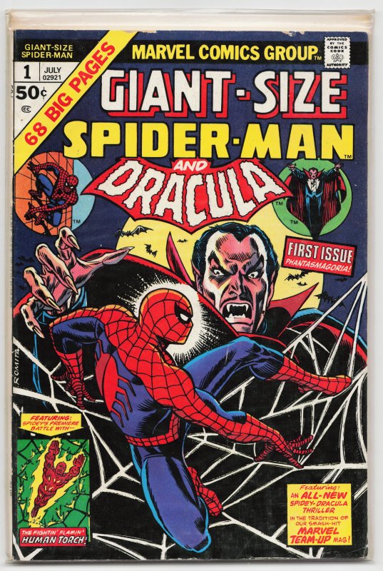 Giant-Size Spider-Man #1 (1974) Dracula