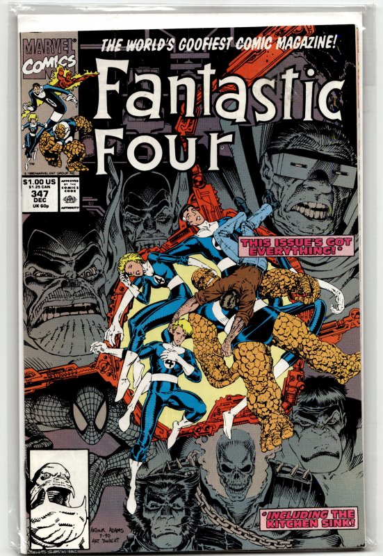 Fantastic Four #347 (1990) Fantastic Four