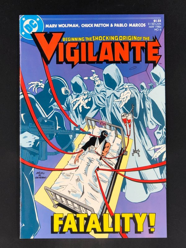 Vigilante #6 (1984) Origin of Vigilante Begins...