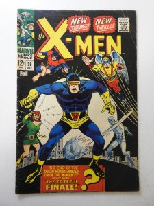 X-Men #39 VG- Condition moisture stains