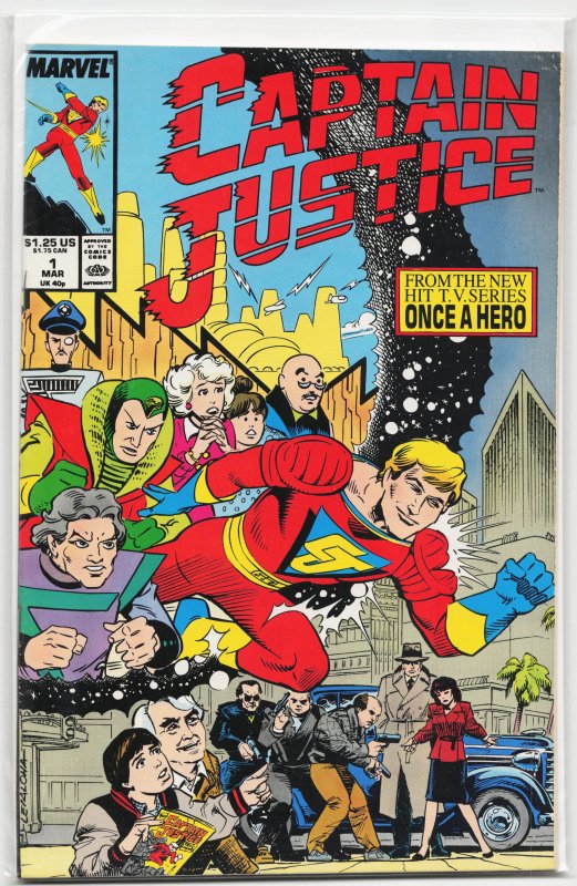 Captain Justice #1 (1988) Captain Justice