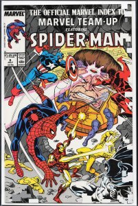 The Official Marvel Index to Marvel Team-Up #6 (1987) Spider-Man