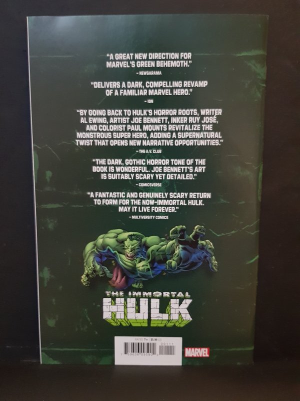 Immortal Hulk #1 Directors cut