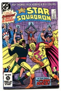 All-Star Squadron #35 1984 Freedom Fighters issue DC comic book