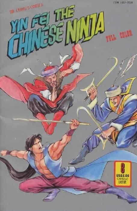 Yin Fei the Chinese Ninja #8 FN; Dr. Leung's | save on shipping - details inside