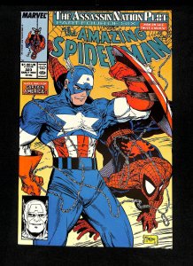 Amazing Spider-Man #323 McFarlane Captain America!
