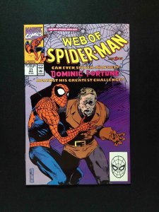 Web of Spider-Man #71  MARVEL Comics 1990 FN/VF