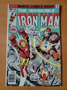 Invincible Iron Man #93 ~ NEAR MINT NM ~ 1976 Marvel Comics