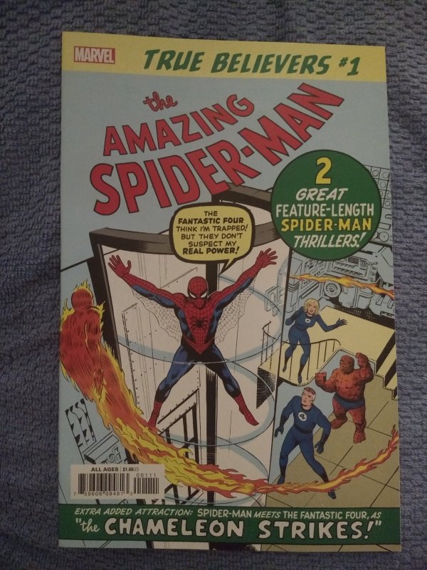 The Amazing Spider-Man #1 True Believers reprint NM