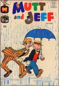 Mutt And Jeff #133 GD ; DC | low grade comic January 1963 Bud Fisher Umbrella Ra