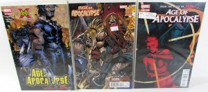 Age of Apocalypse Lot of 3 #1, 3, 9 (2005) Marvel 9.4 NM Wolverine Comic Books