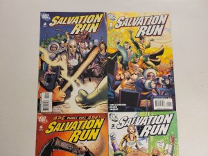 4 Salvation Run DC Comic Books #1 2 3 4 92 TJ19