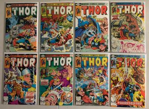 Mighty Thor lot #256-325 + 2 Annuals Direct Marvel (avg 6.0) 45 diff (1977-82)