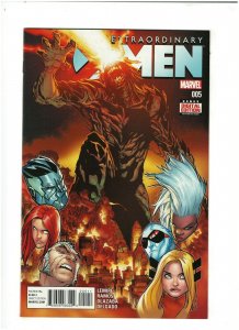 Extraordinary X-Men #5 NM- 9.2 Marvel Comics 2016 Nightcrawler,Wolverine & Storm