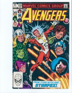 The Avengers #232 1st time Eros is referred to as Starfox