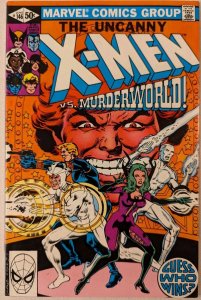 Uncanny X-Men #146 (1981) VF- 7.5 Dr. Doom & Arcade App Murderworld Just Cleaned