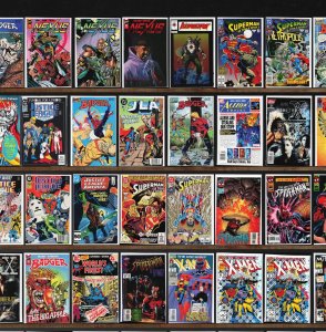 Huge Lot 150+ Comics with The Uncanny X-Men, Badger & More!