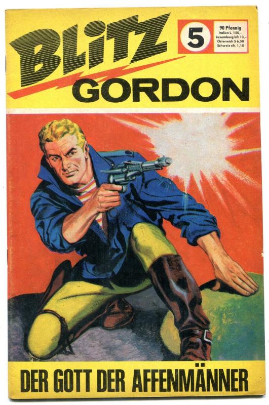 Blitz Gordon #5- Foreign comic- Mandrake- Al Williamson FN