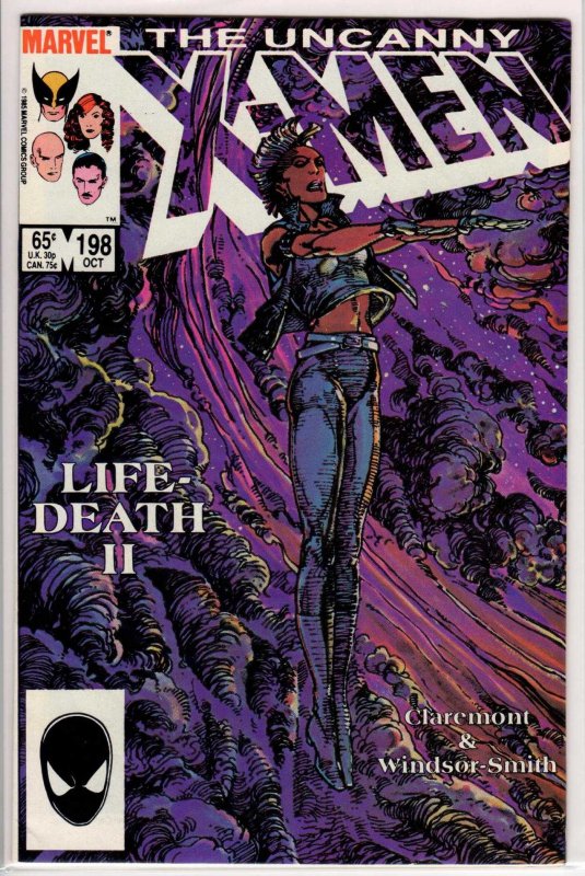 The Uncanny X-Men #198 Direct Edition (1985) 7.0 FN/VF