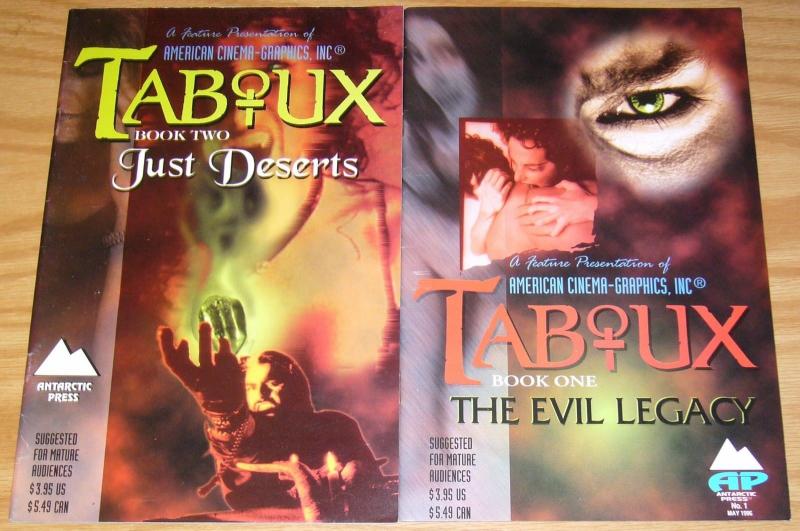 Taboux #1-2 VF/NM complete series - vampire horror - antarctic press comics set