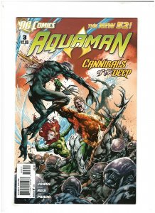 Aquaman #3 VF+ 8.5 DC Comics 2012 New 52 Geoff Johns 