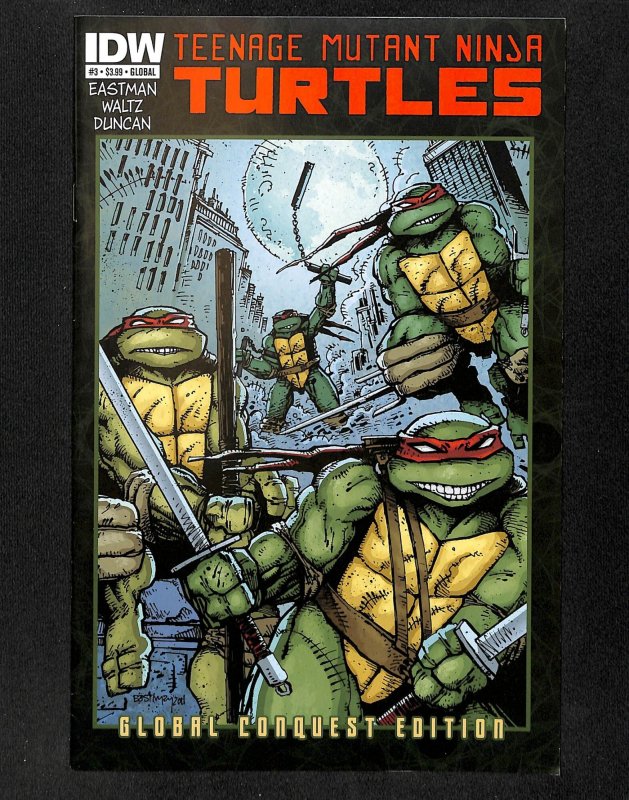 Teenage Mutant Ninja Turtles (2011) #3 Eastman Variant