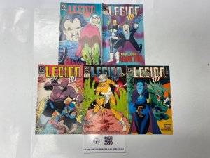 5 LEGION '89 DC comic books #4 5 6 7 8 11 KM20