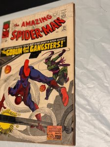 The Amazing Spider-Man #23 (1965) vs the green goblins see descrito