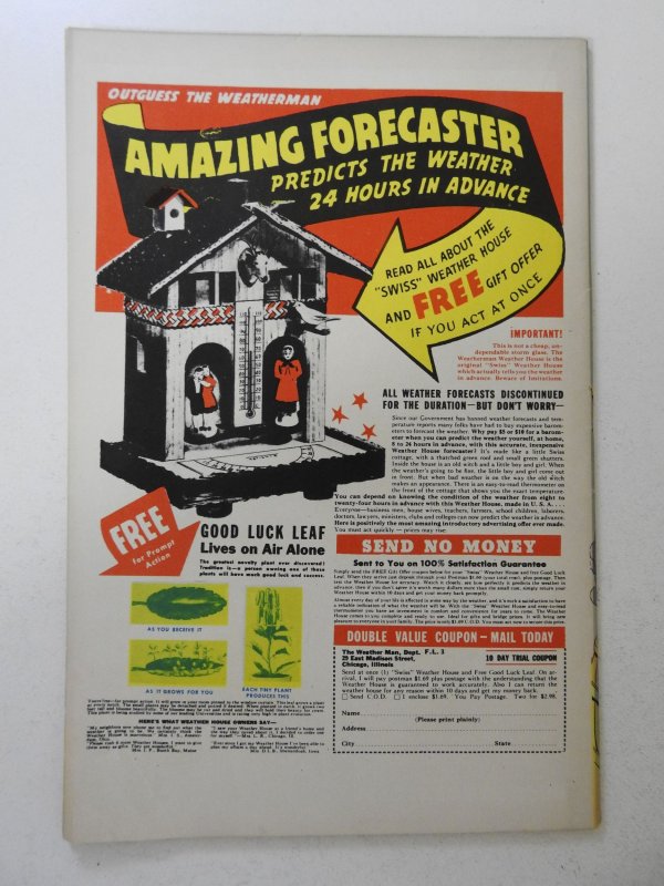 Famous Funnies #117 (1944) GD+ Condition cover detached