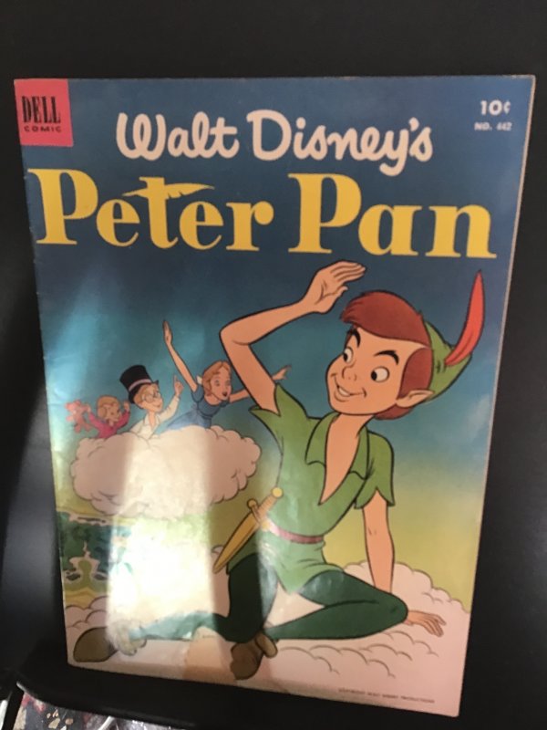 Four Color #442 (1952) High-Grade Walt Disney’s Peter Pan wow!  Oregon CERT!