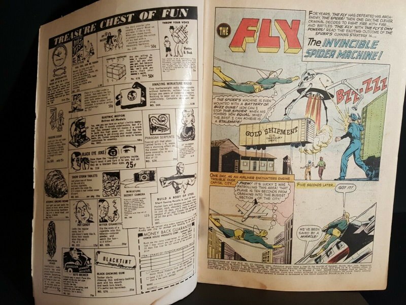 Adventures of the Fly 15 (1959 Series) Archie Comics