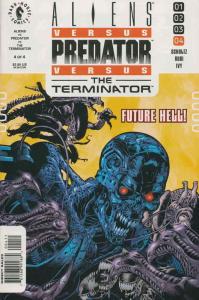 Aliens vs. Predator vs. The Terminator #4 FN; Dark Horse | save on shipping - de