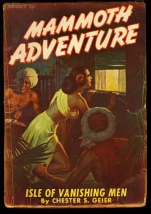 Mammoth Adventure--January 1947--Pulp Magazine----G