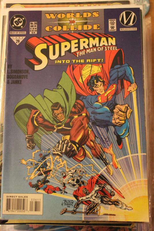 Superman the Man of Steel 36 Vf