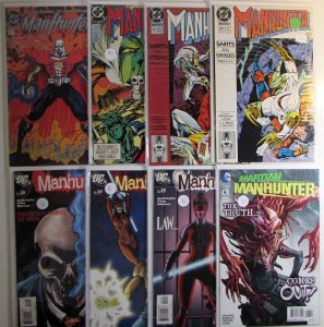 Manhunter Lot 8 #1st Series 2, 22, 23, 2nd 0, 3rd 16, 19, 20, Martian 6 DC 1988