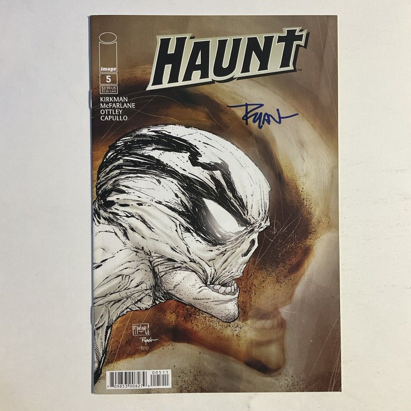 Haunt 5 2010 Signed by Ryan Ottley Image NM near mint