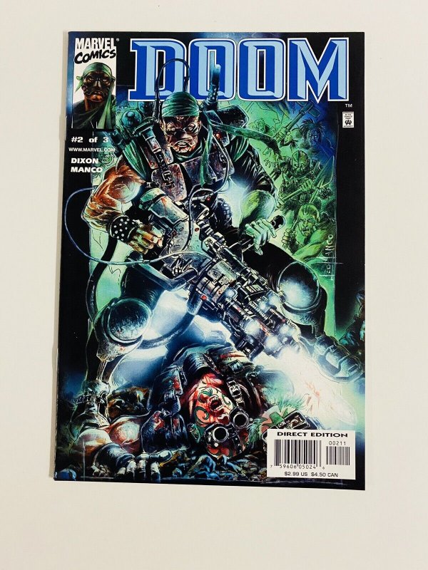 Lot 1-3 DOOM # 1 2 3 Complete Marvel Comic 2000 Doctor DR UNREAD HIGH GRADE 
