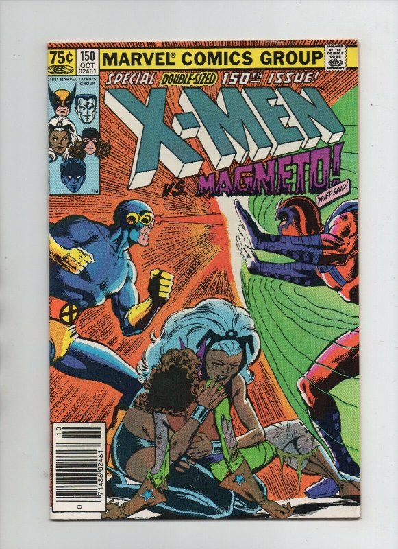 Uncanny X-Men #150 - Double Sized Issue! - X-Men vs Magneto - (Grade 9.2) 1981